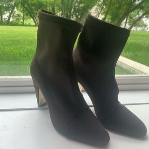 Marion Parke Black Sock Heels